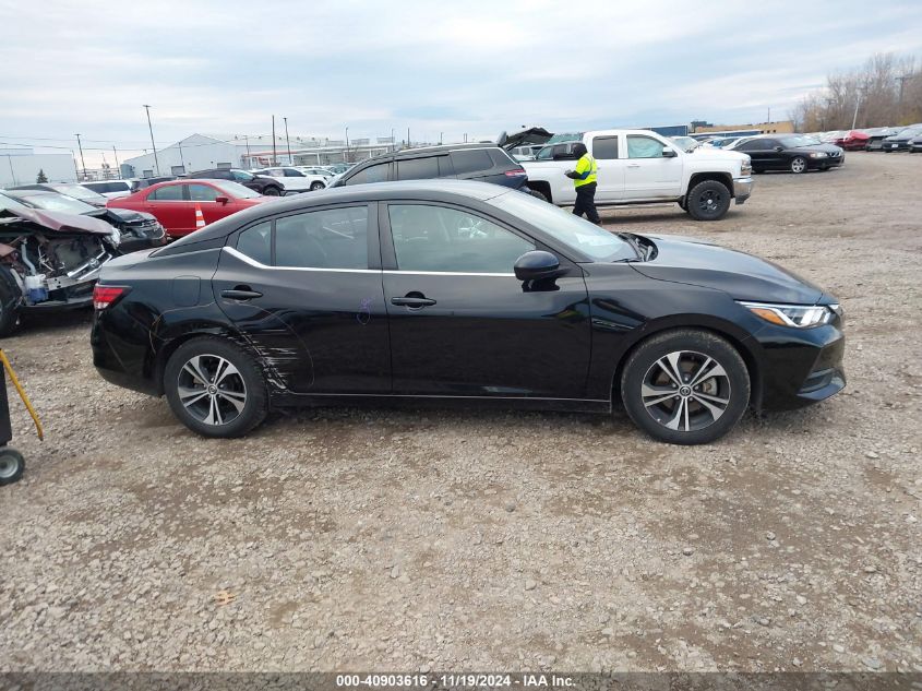 2021 Nissan Sentra Sv Xtronic Cvt VIN: 3N1AB8CV2MY223045 Lot: 40903616