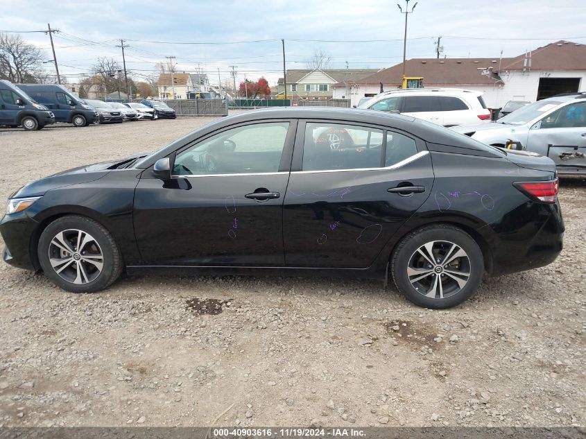 2021 Nissan Sentra Sv Xtronic Cvt VIN: 3N1AB8CV2MY223045 Lot: 40903616