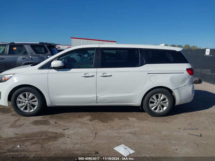 2016 Kia Sedona L VIN: KNDMA5C16G6207659 Lot: 40903617