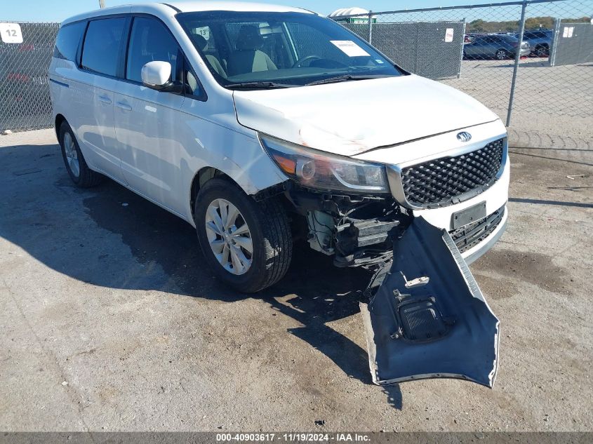 2016 Kia Sedona L VIN: KNDMA5C16G6207659 Lot: 40903617