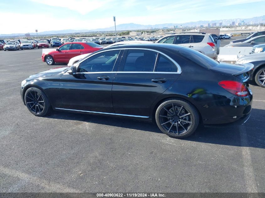 2015 Mercedes-Benz C 300 4Matic/Luxury 4Matic/Sport 4Matic VIN: 55SWF4KB7FU023430 Lot: 40903622