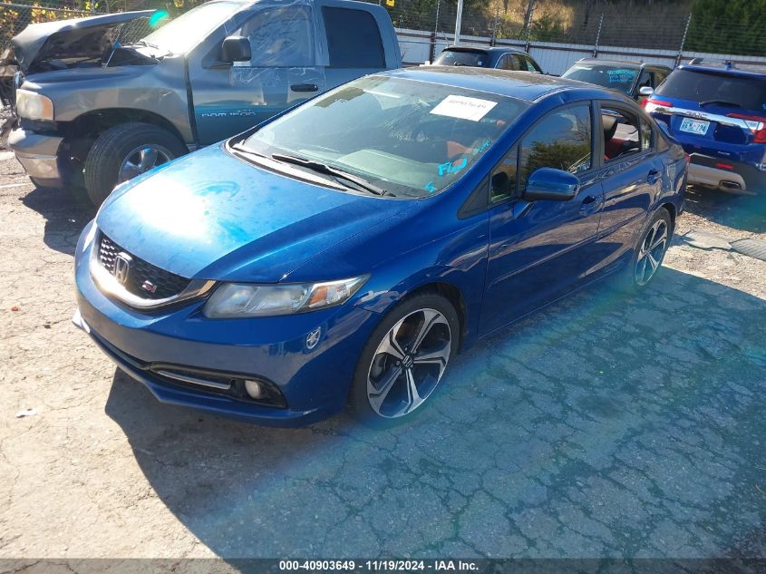 VIN 2HGFB6E57FH706738 2015 Honda Civic, SI no.2