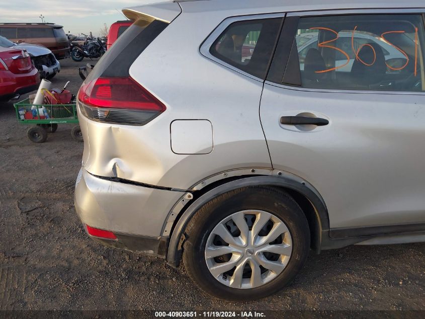 2018 Nissan Rogue S VIN: JN8AT2MV7JW308962 Lot: 40903651