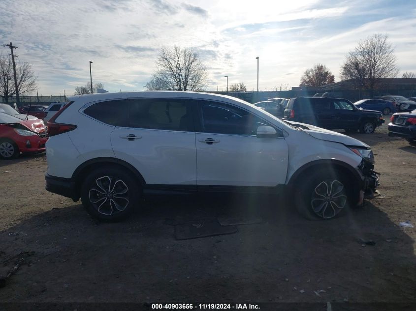 2022 Honda Cr-V Awd Ex-L VIN: 2HKRW2H80NH651389 Lot: 40903656