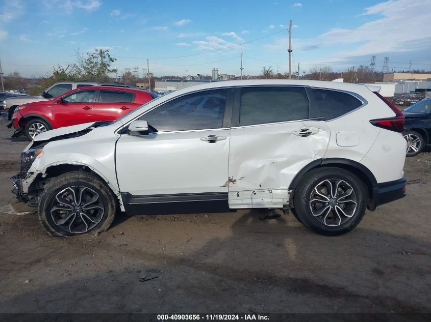 2022 Honda Cr-V Awd Ex-L VIN: 2HKRW2H80NH651389 Lot: 40903656