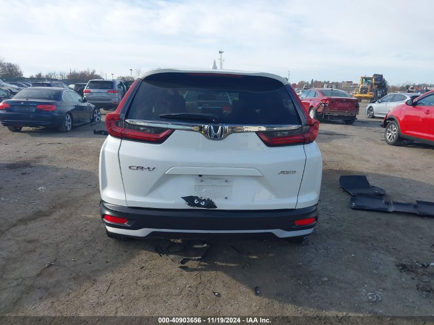 2022 Honda Cr-V Awd Ex-L VIN: 2HKRW2H80NH651389 Lot: 40903656