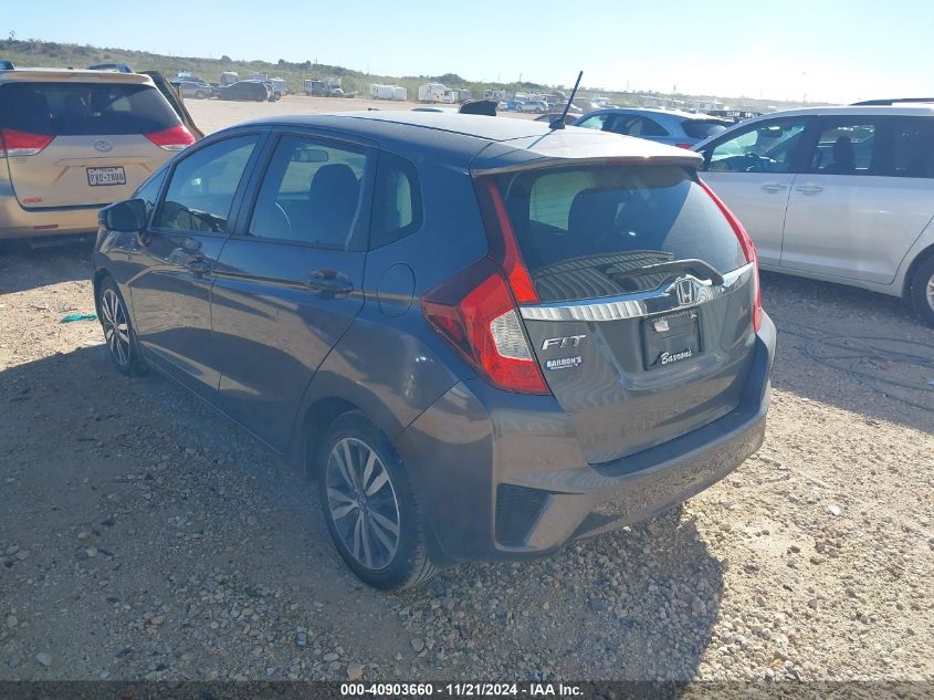 2016 Honda Fit Ex VIN: 3HGGK5H7XGM701306 Lot: 40903660