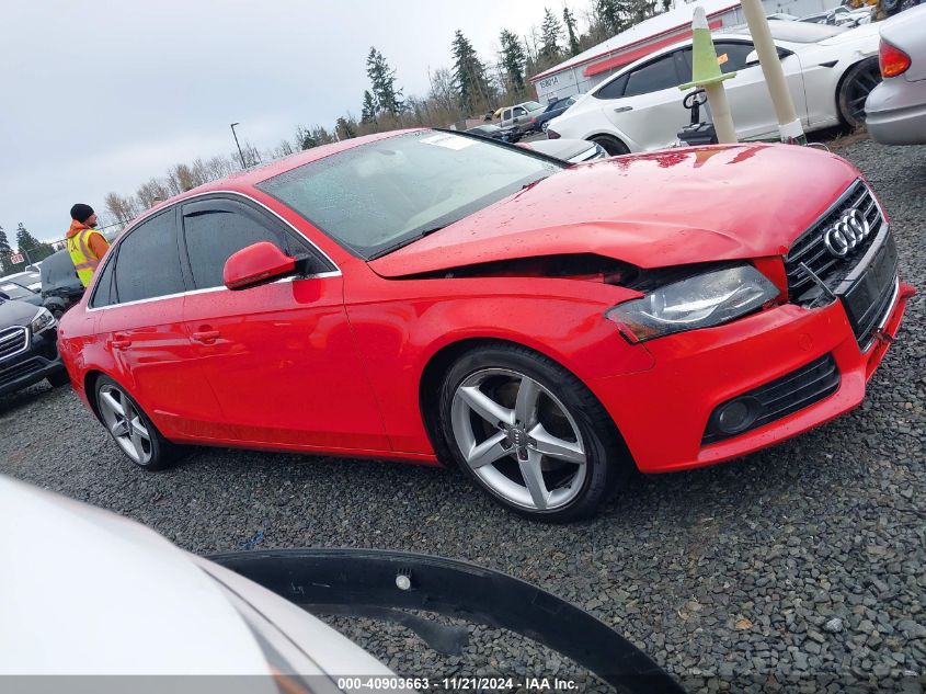 2009 Audi A4 3.2 Premium Plus VIN: WAUMK78K09N000460 Lot: 40903663