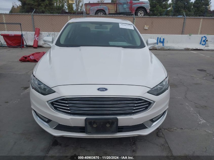 2017 Ford Fusion Se VIN: 3FA6P0H95HR417284 Lot: 40903670