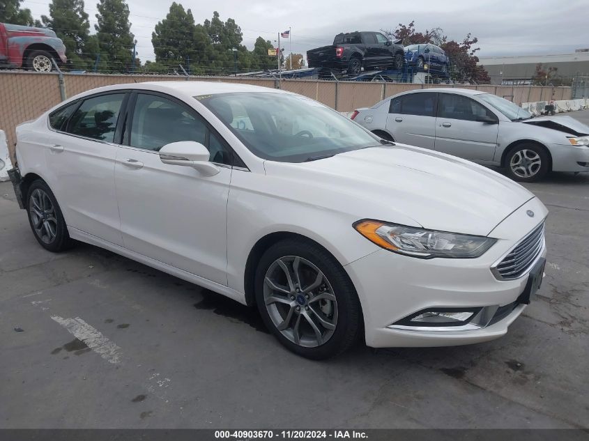 2017 Ford Fusion Se VIN: 3FA6P0H95HR417284 Lot: 40903670