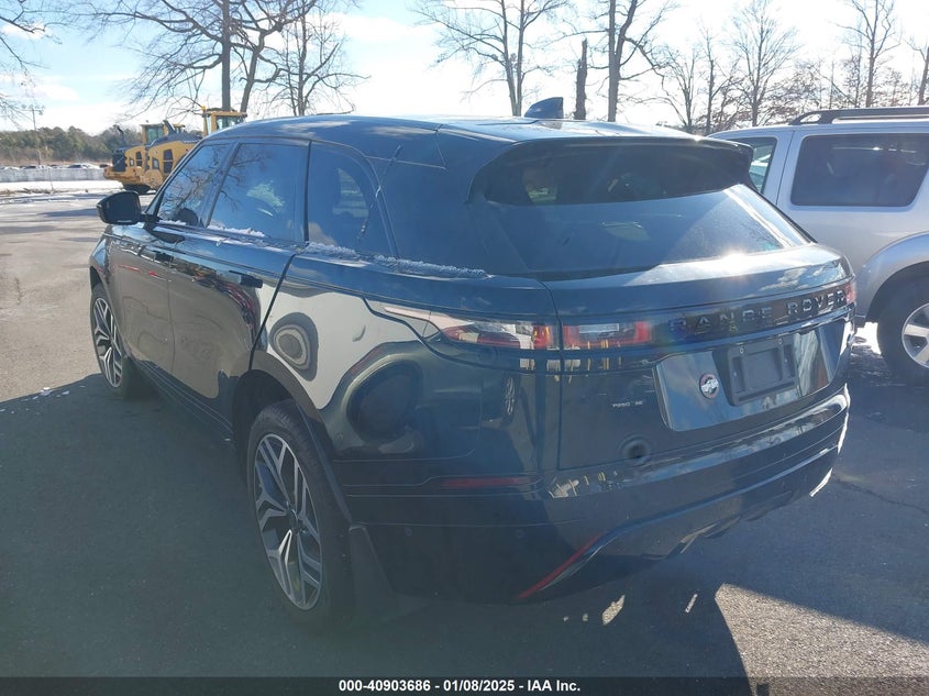 Vin: salyl2ex6ka796383, lot: 41393378, land rover range rover velar p250 r-dynamic se 20193