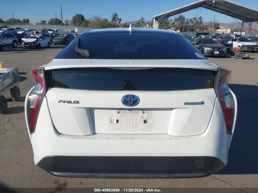 2016 Toyota Prius Two VIN: JTDKBRFU6G3016987 Lot: 40903689