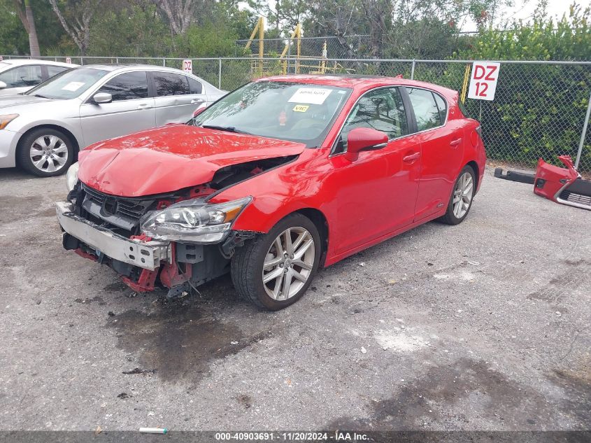 VIN JTHKD5BH7F2226058 2015 LEXUS CT 200H no.2