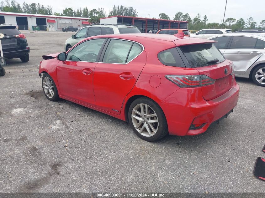 VIN JTHKD5BH7F2226058 2015 LEXUS CT 200H no.3