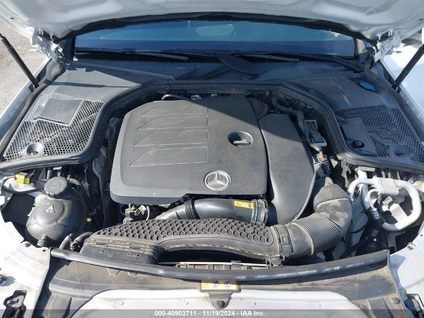 2019 MERCEDES-BENZ C VIN: WDDWF8DB7KR482361