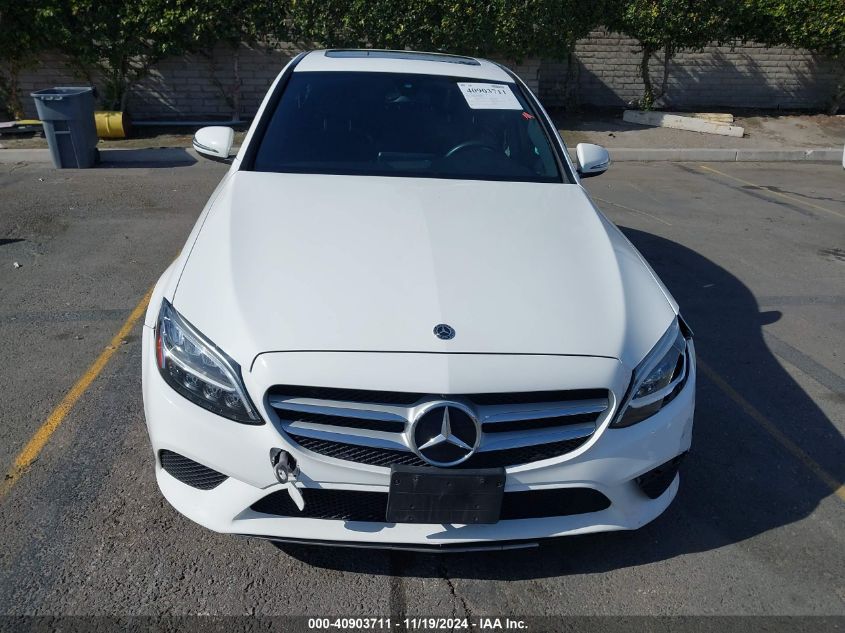 2019 MERCEDES-BENZ C VIN: WDDWF8DB7KR482361