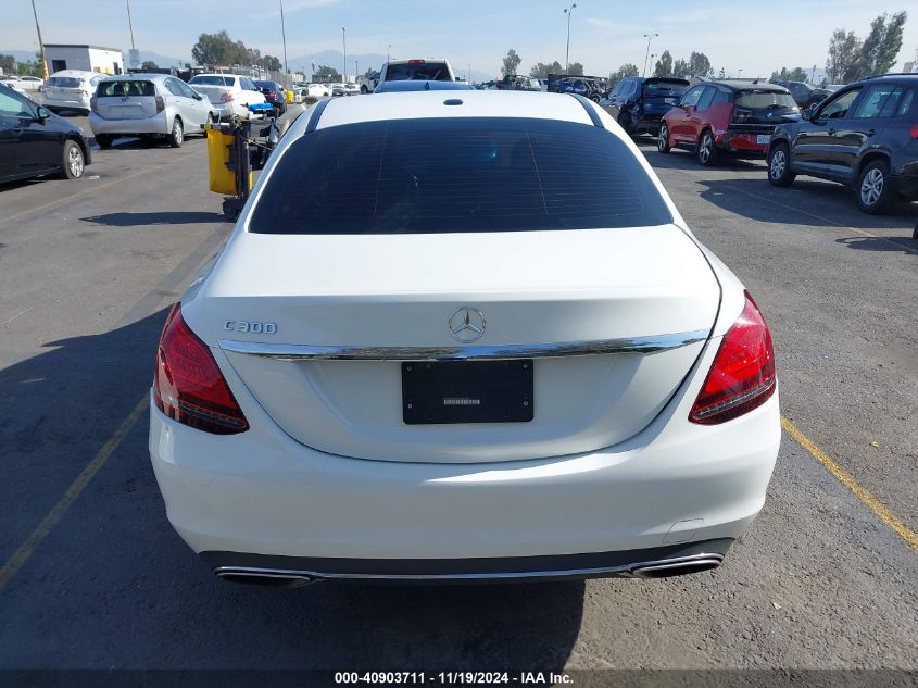 2019 Mercedes-Benz C 300 VIN: WDDWF8DB7KR482361 Lot: 40903711