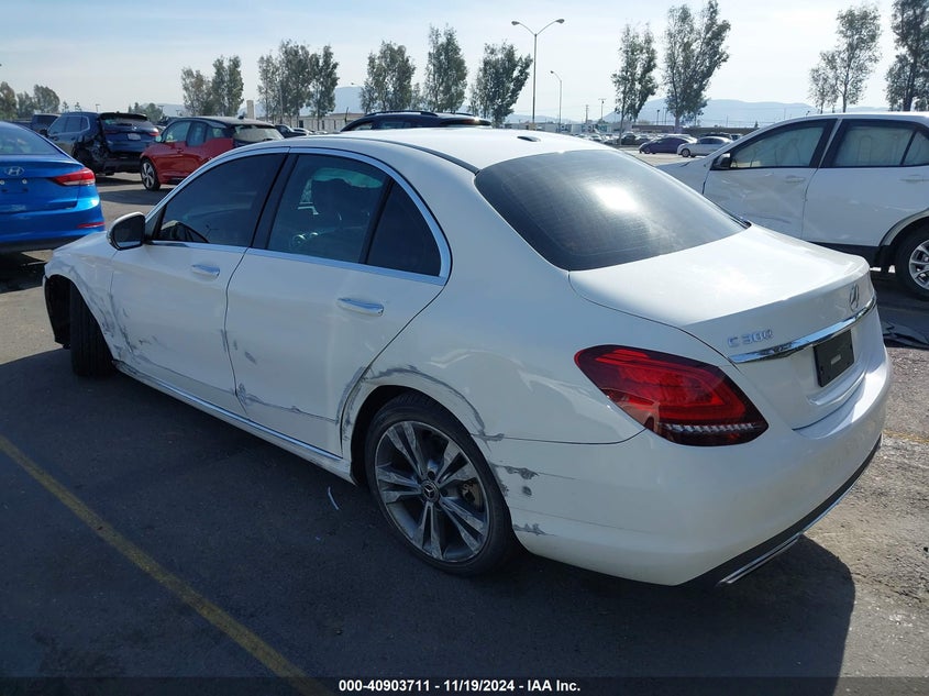 2019 MERCEDES-BENZ C VIN: WDDWF8DB7KR482361