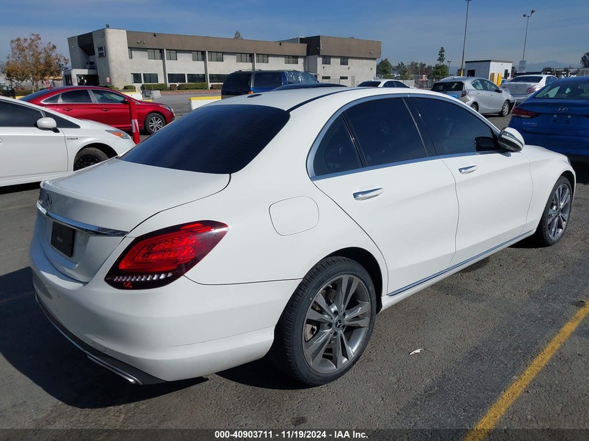 2019 MERCEDES-BENZ C VIN: WDDWF8DB7KR482361