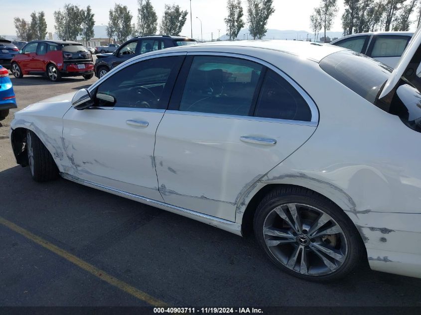 2019 MERCEDES-BENZ C VIN: WDDWF8DB7KR482361