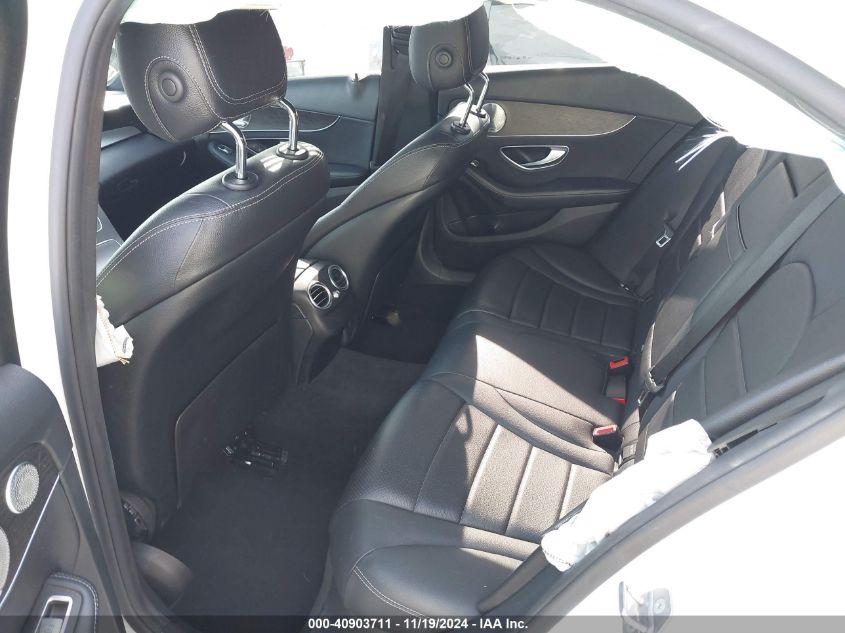 2019 MERCEDES-BENZ C VIN: WDDWF8DB7KR482361