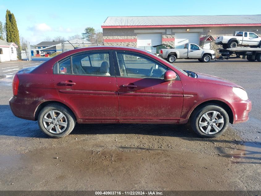 2010 Hyundai Accent Gls VIN: KMHCN4AC9AU399091 Lot: 40903716