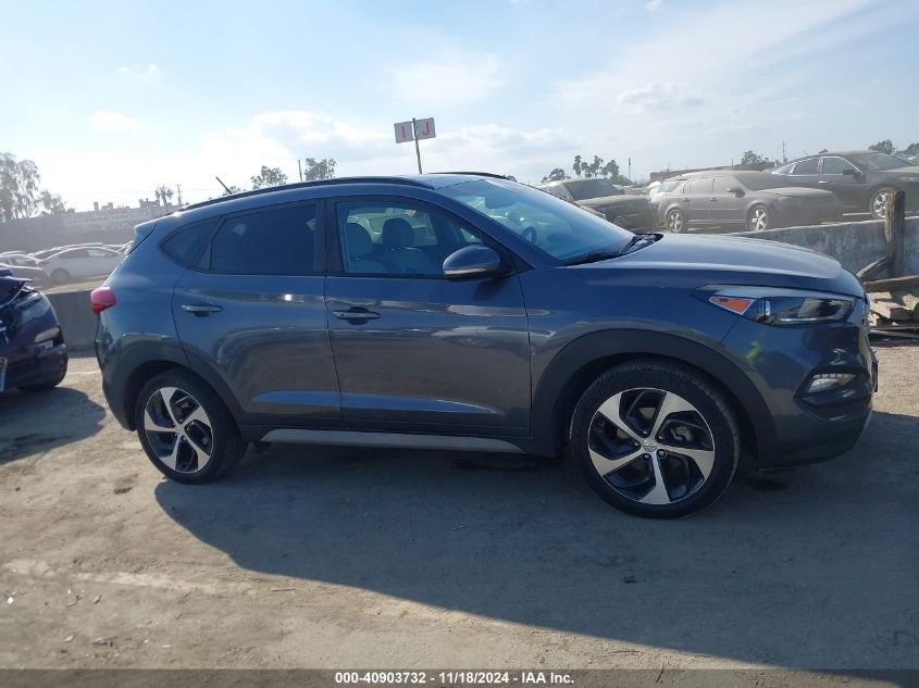 2017 Hyundai Tucson Value VIN: KM8J33A22HU562799 Lot: 40903732