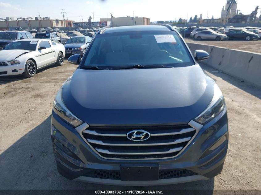 2017 Hyundai Tucson Value VIN: KM8J33A22HU562799 Lot: 40903732