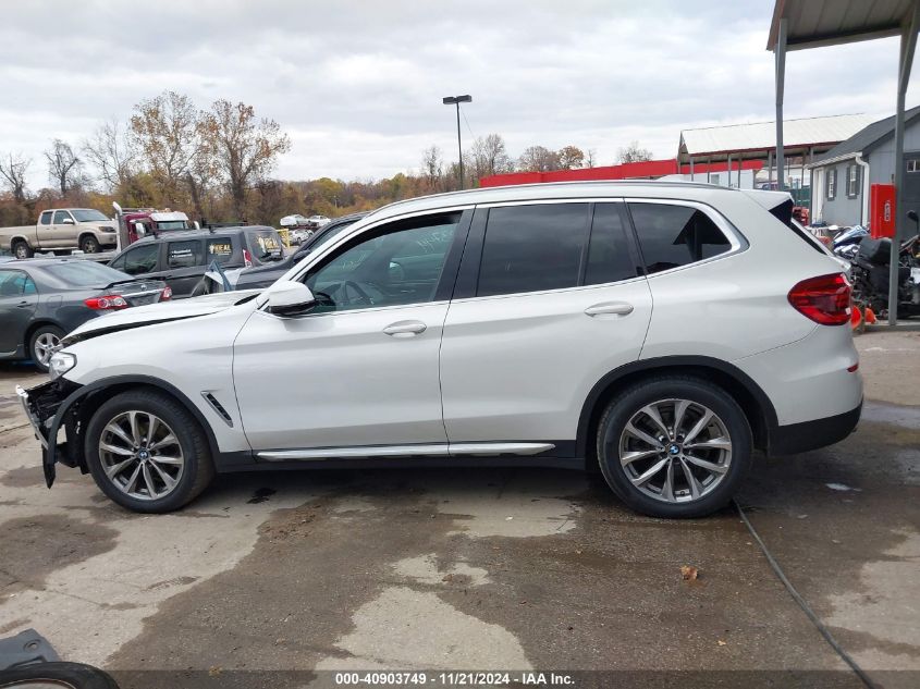 2019 BMW X3 xDrive30I VIN: 5UXTR9C51KLP80962 Lot: 40903749