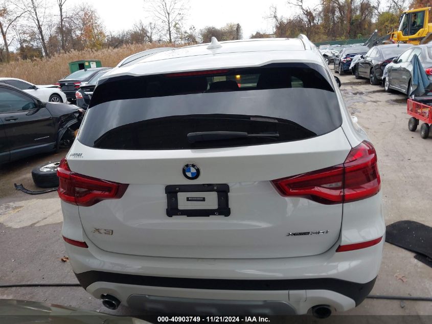 2019 BMW X3 XDRIVE30I - 5UXTR9C51KLP80962