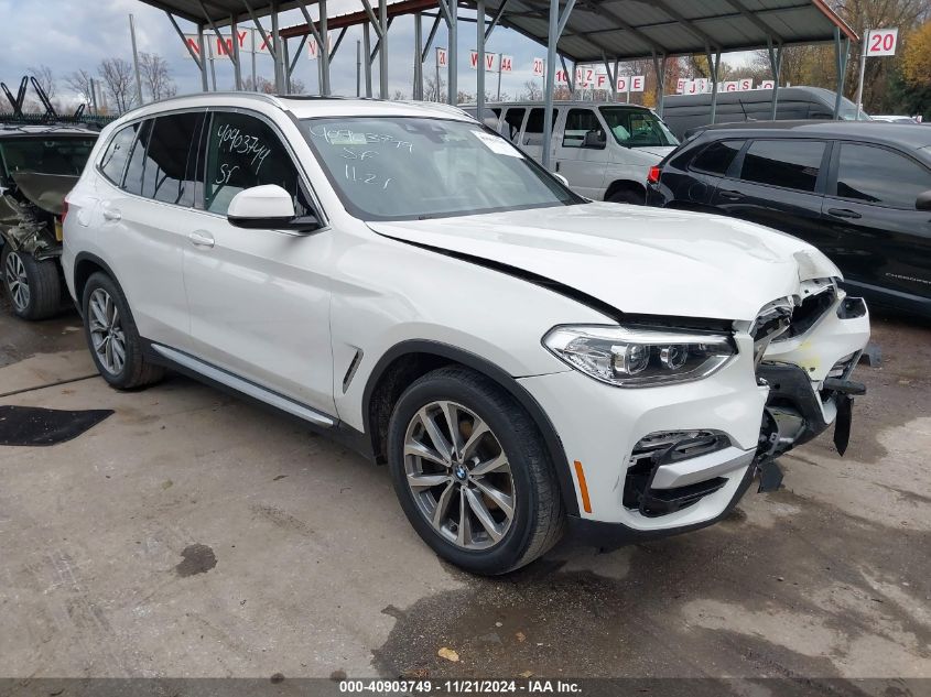 2019 BMW X3 xDrive30I VIN: 5UXTR9C51KLP80962 Lot: 40903749