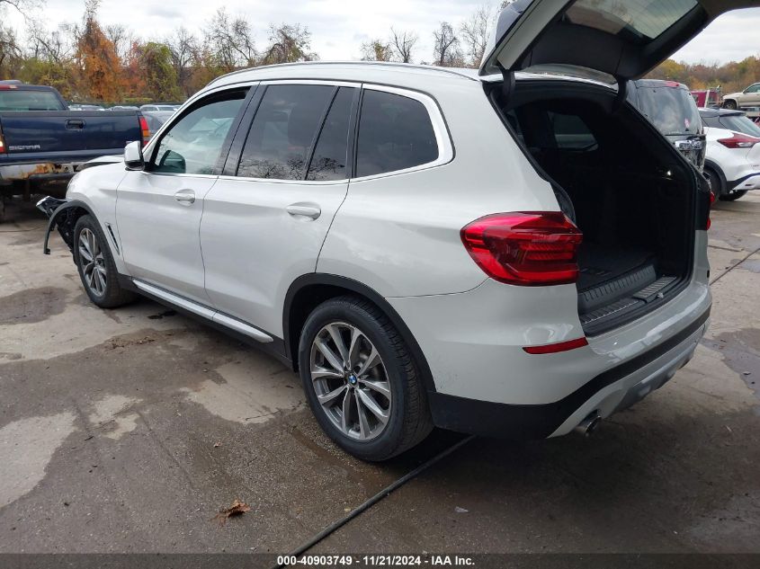 2019 BMW X3 XDRIVE30I - 5UXTR9C51KLP80962