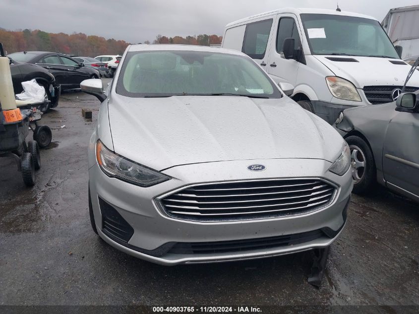 2019 Ford Fusion Hybrid Se VIN: 3FA6P0LU8KR180566 Lot: 40903765