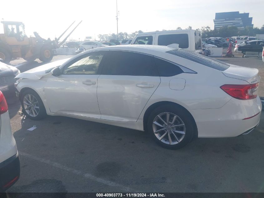 2021 Honda Accord Lx VIN: 1HGCV1F10MA059619 Lot: 40903773