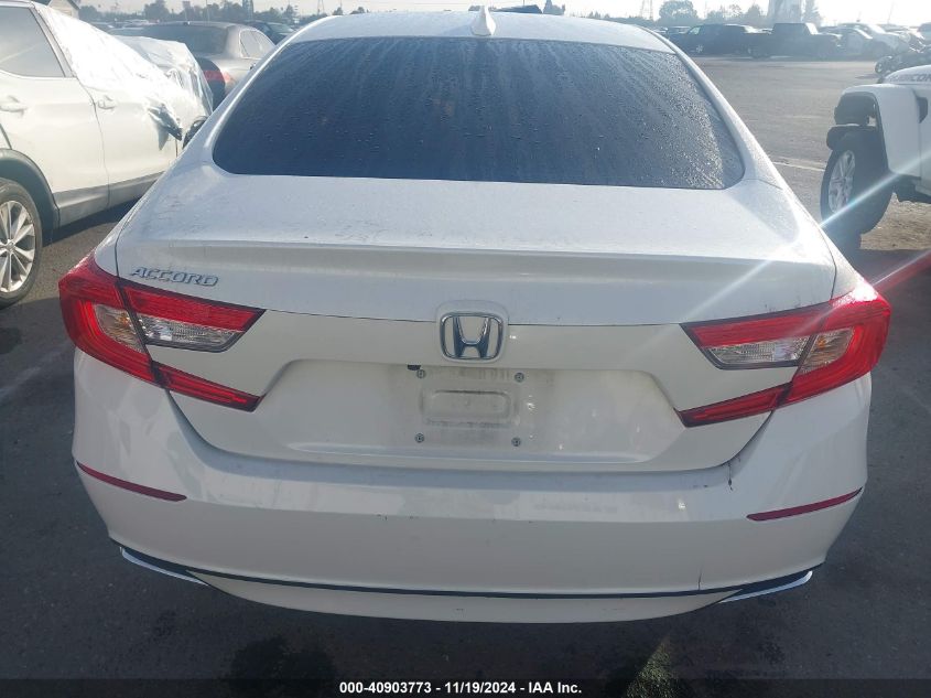 2021 Honda Accord Lx VIN: 1HGCV1F10MA059619 Lot: 40903773