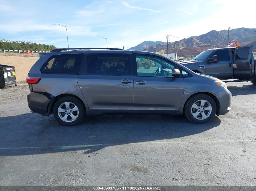 2016 Toyota Sienna Le 8 Passenger VIN: 5TDKK3DC6GS764533 Lot: 40903786