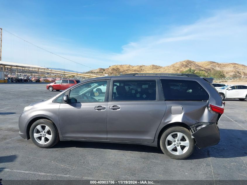 2016 Toyota Sienna Le 8 Passenger VIN: 5TDKK3DC6GS764533 Lot: 40903786