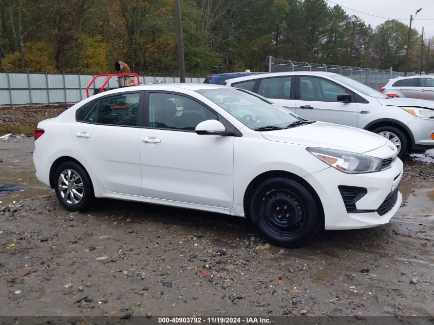 2021 Kia Rio S VIN: 3KPA24AD0ME382907 Lot: 40903792