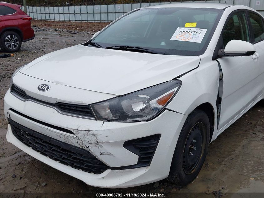 2021 Kia Rio S VIN: 3KPA24AD0ME382907 Lot: 40903792