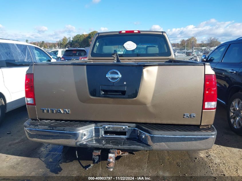 2004 Nissan Titan Xe VIN: 1N6AA06AX4N530936 Lot: 40903797