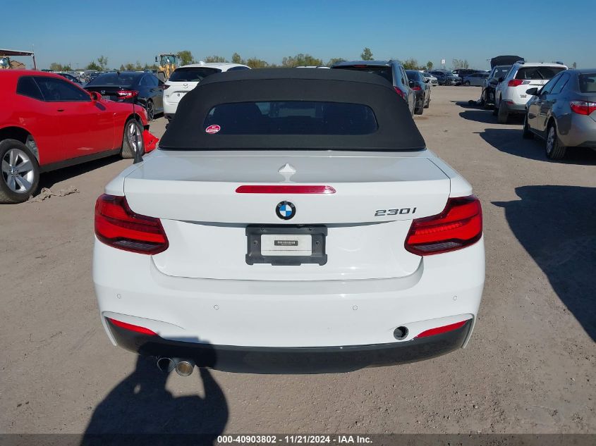 2020 BMW 230I VIN: WBA2M7C01L7D99126 Lot: 40903802