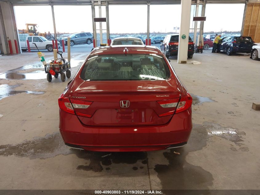 2019 Honda Accord Ex-L VIN: 1HGCV1F50KA082480 Lot: 40903803