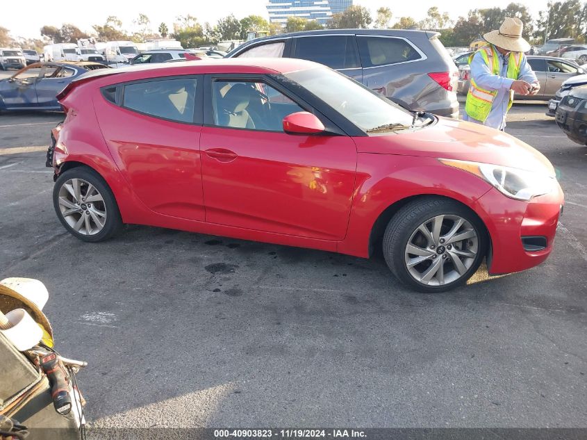 2016 Hyundai Veloster VIN: KMHTC6ADXGU275432 Lot: 40903823