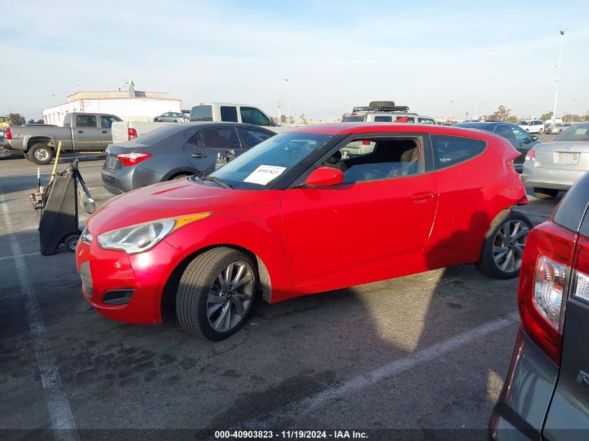 2016 Hyundai Veloster VIN: KMHTC6ADXGU275432 Lot: 40903823