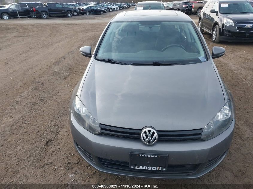 2013 Volkswagen Golf 2.5L 4-Door VIN: WVWDB7AJ9DW131717 Lot: 40903829