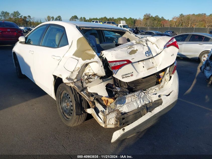 2016 TOYOTA COROLLA LE - 5YFBURHEXGP410788