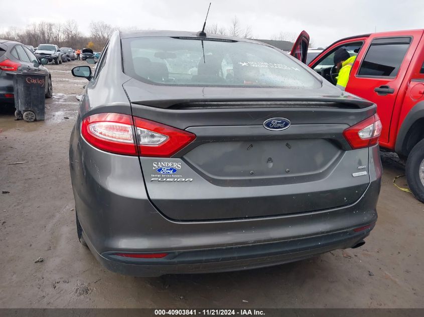 2014 Ford Fusion Se VIN: 3FA6P0HD1ER319403 Lot: 40903841