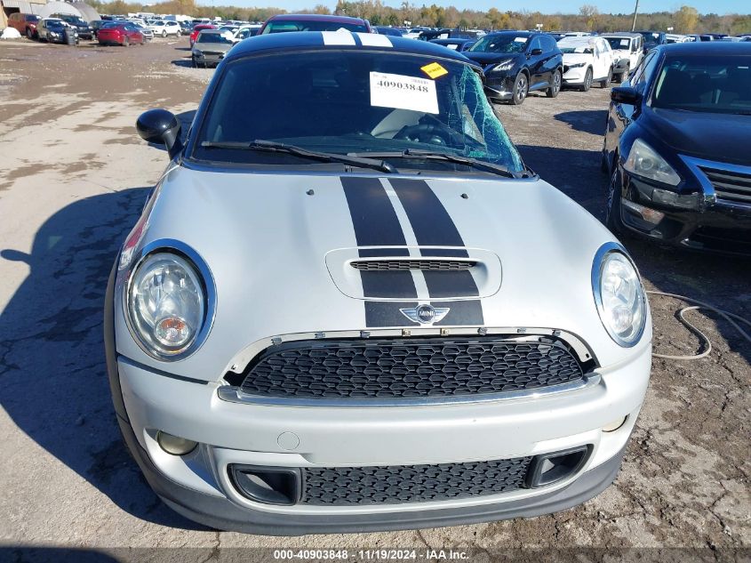 2013 Mini Coupe Cooper S VIN: WMWSX3C53DT466116 Lot: 40903848