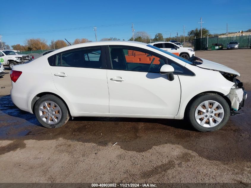 2015 Kia Rio Lx VIN: KNADM4A30F6466259 Lot: 40903852