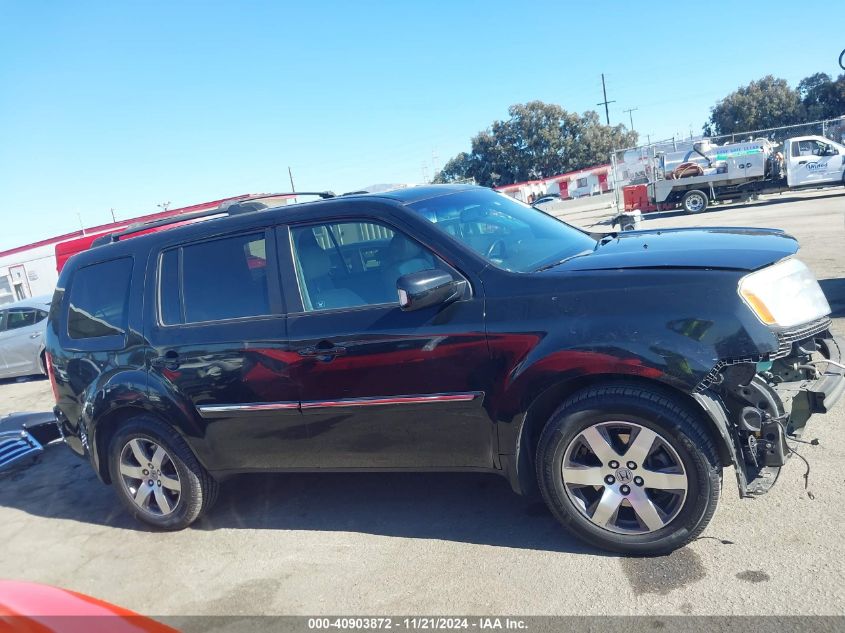 2012 Honda Pilot Touring VIN: 5FNYF4H96CB030606 Lot: 40903872